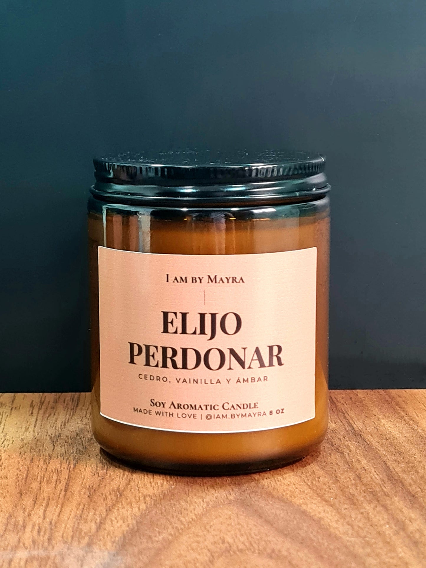 Vela Aromática De Soja | Elijo Perdonar