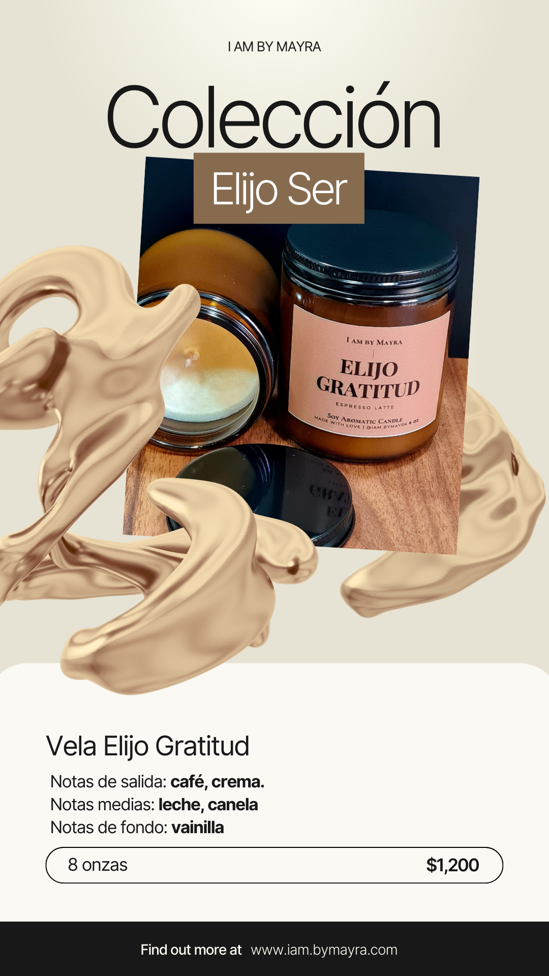 Vela Elijo Gratitud