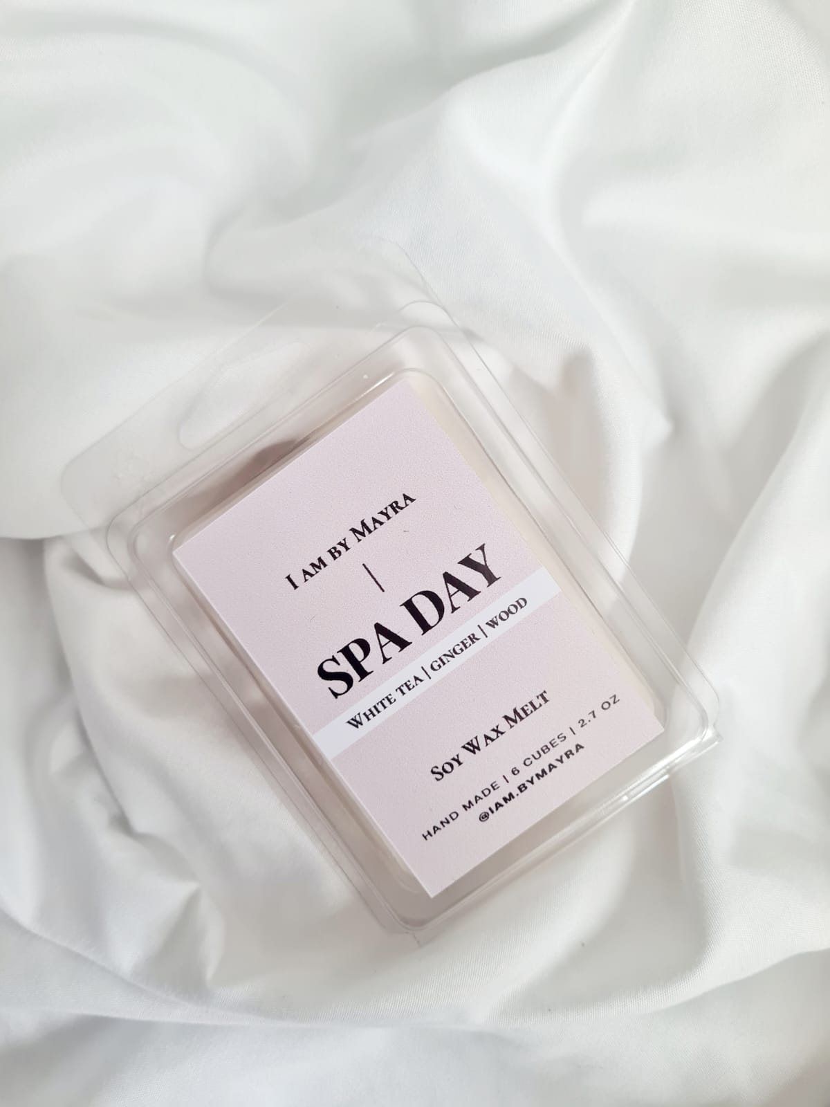 Cera Derretida “Spa Day” – Té blanco, jengibre y madera