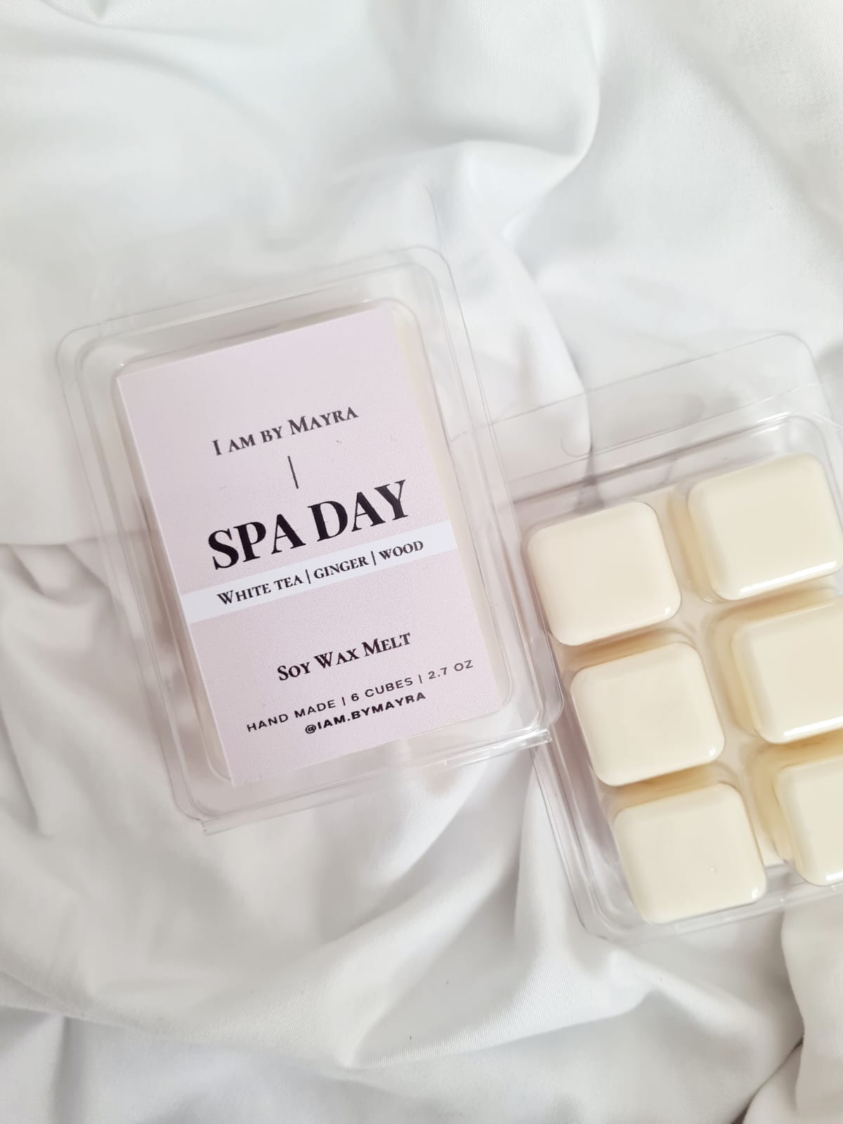 Cera Derretida “Spa Day” – Té blanco, jengibre y madera