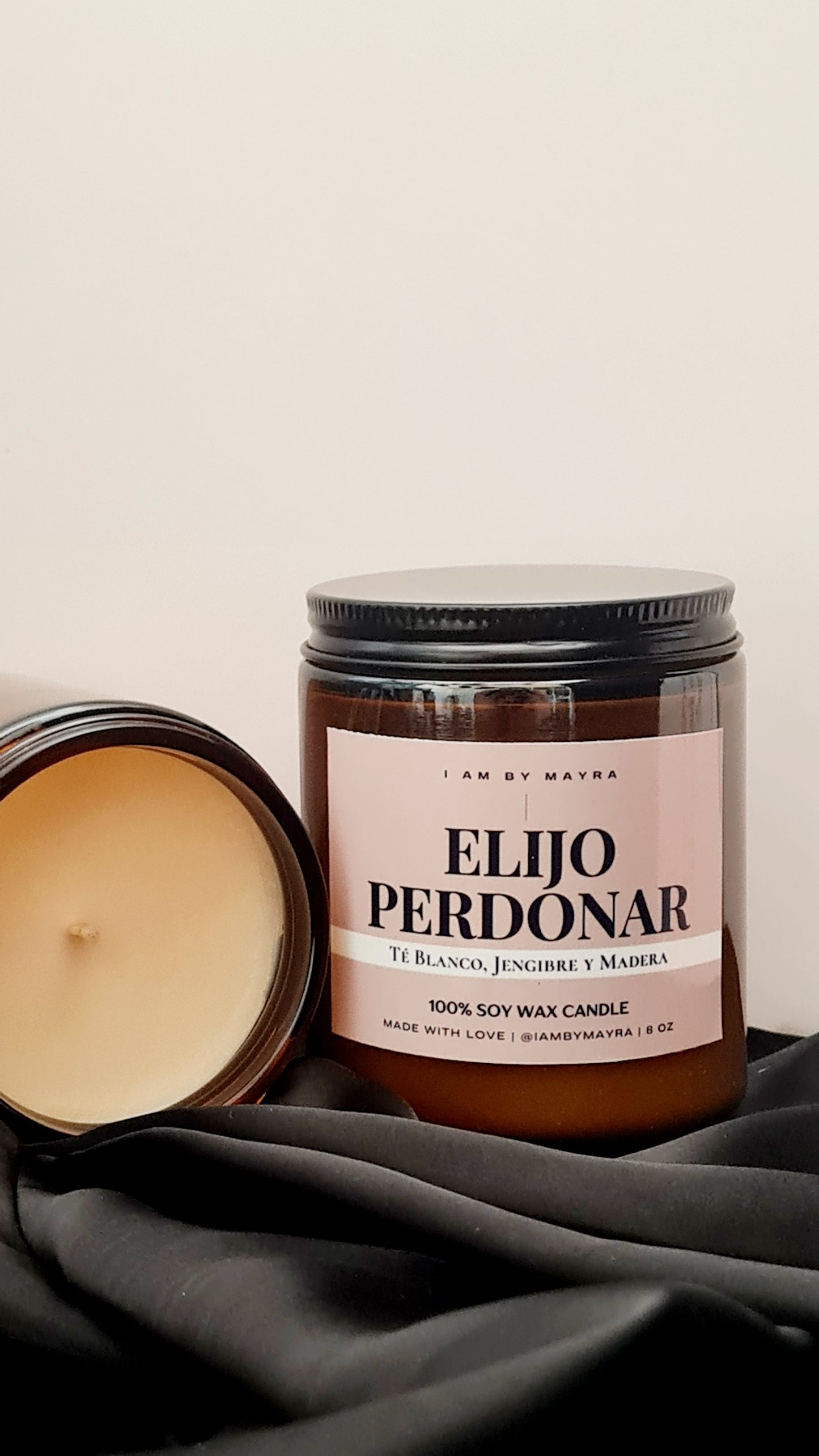 Vela Aromática De Soja | Elijo Perdonar