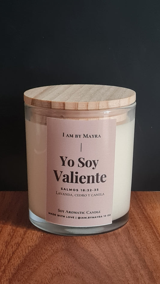 Vela Aromática De Soja | Yo Soy Valiente