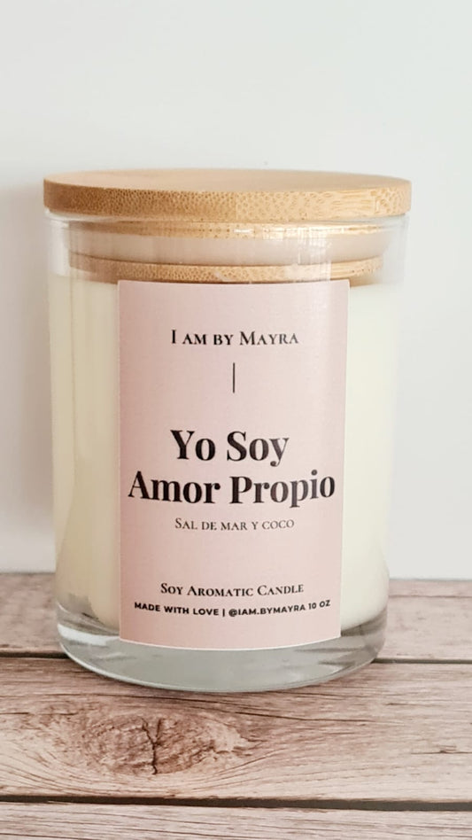 Vela Aromática De Soja | Yo Soy Amor Propio