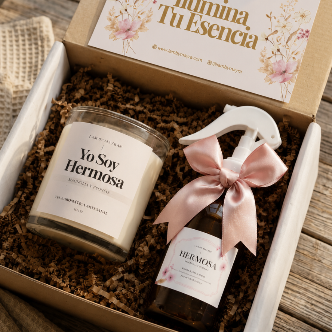 ✨ KIT PRESENCIA YO SOY (Vela 10 oz + Room Spray 4 oz)