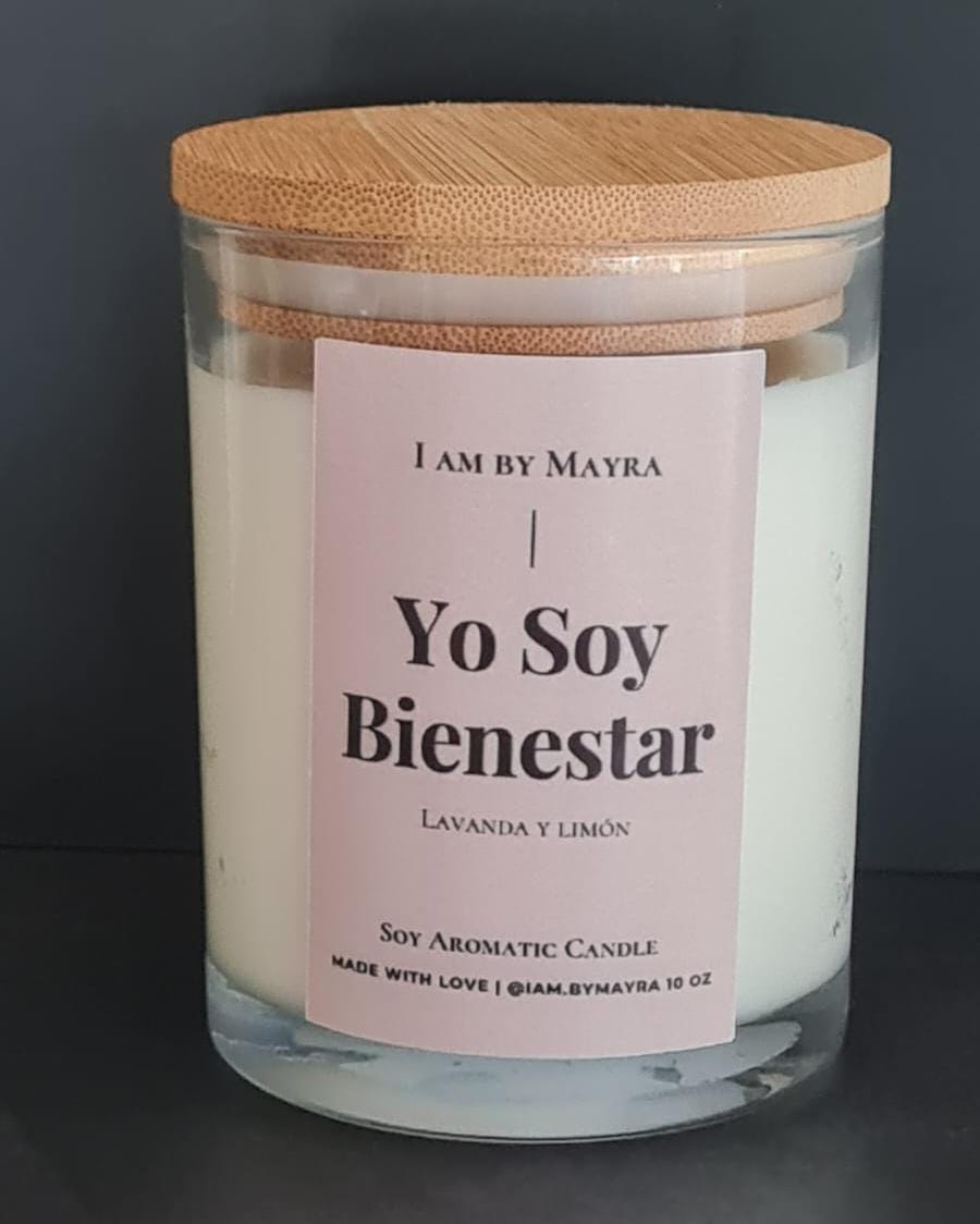 Vela Aromática De Soja | Yo Soy Bienestar