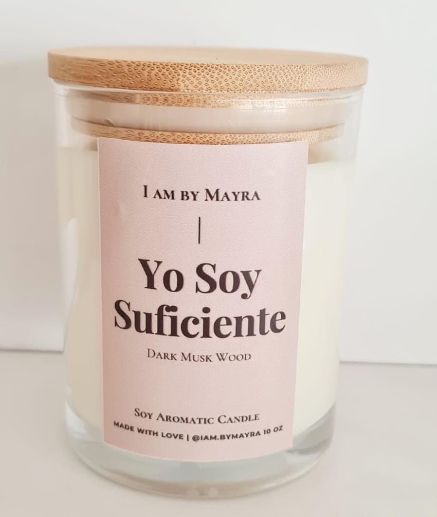 Vela Aromática De Soja | Yo Soy Suficiente