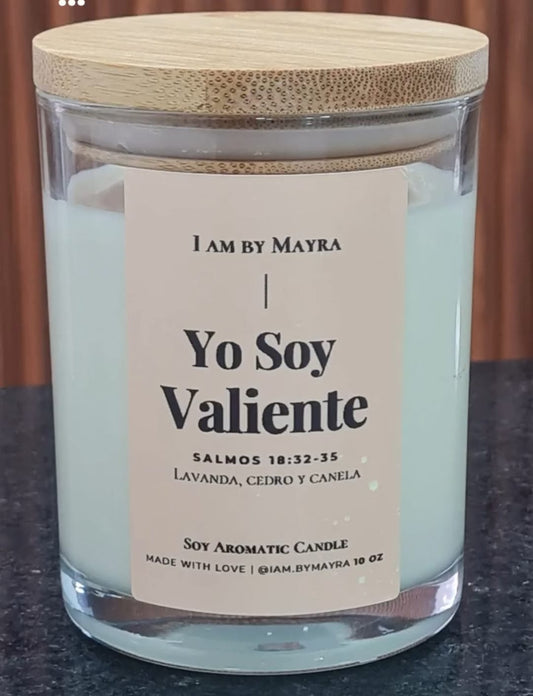 Vela Aromática De Soja | Yo Soy Valiente