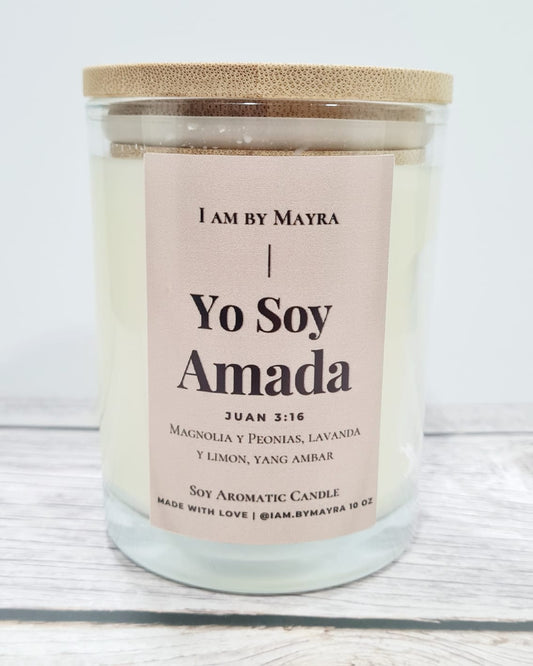 Vela Aromática De Soja | Yo Soy Amada