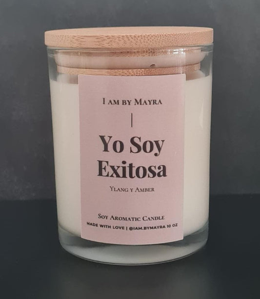 Vela Aromática De Soja | Yo Soy Exitosa