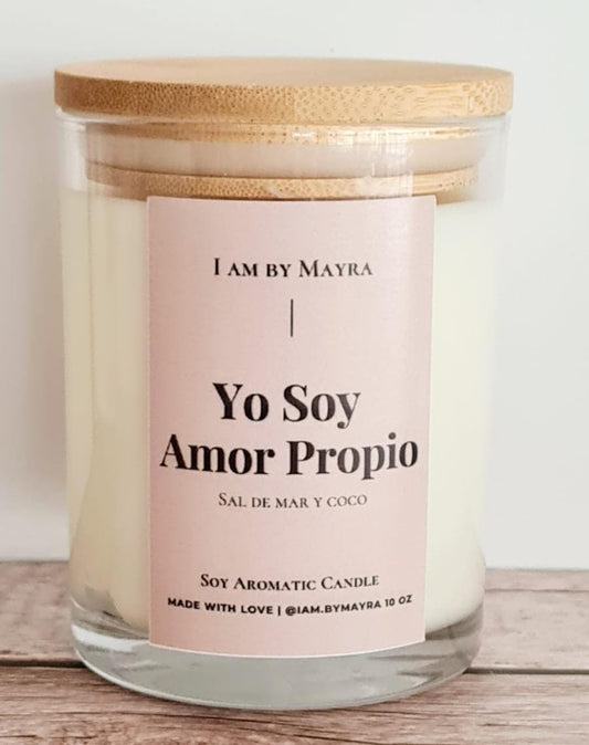 Vela Aromática De Soja | Yo Soy Amor Propio