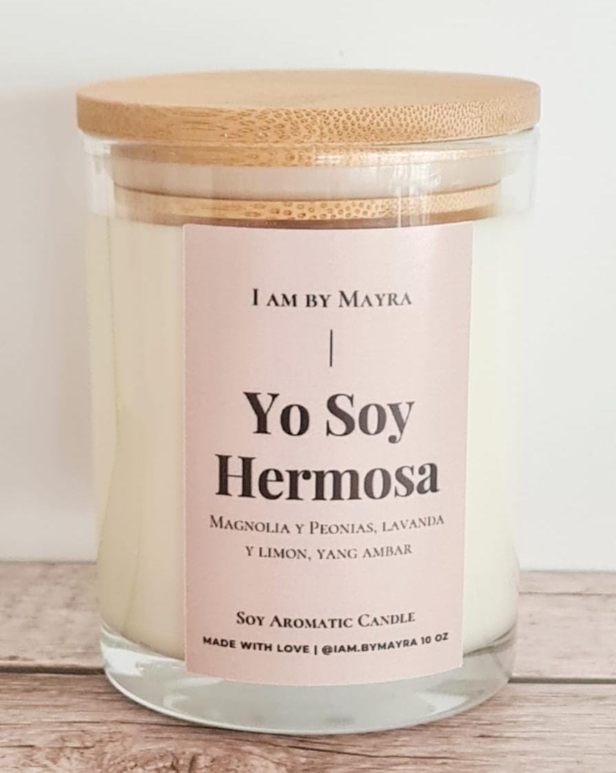 Vela Aromática De Soja | Yo Soy Hermosa