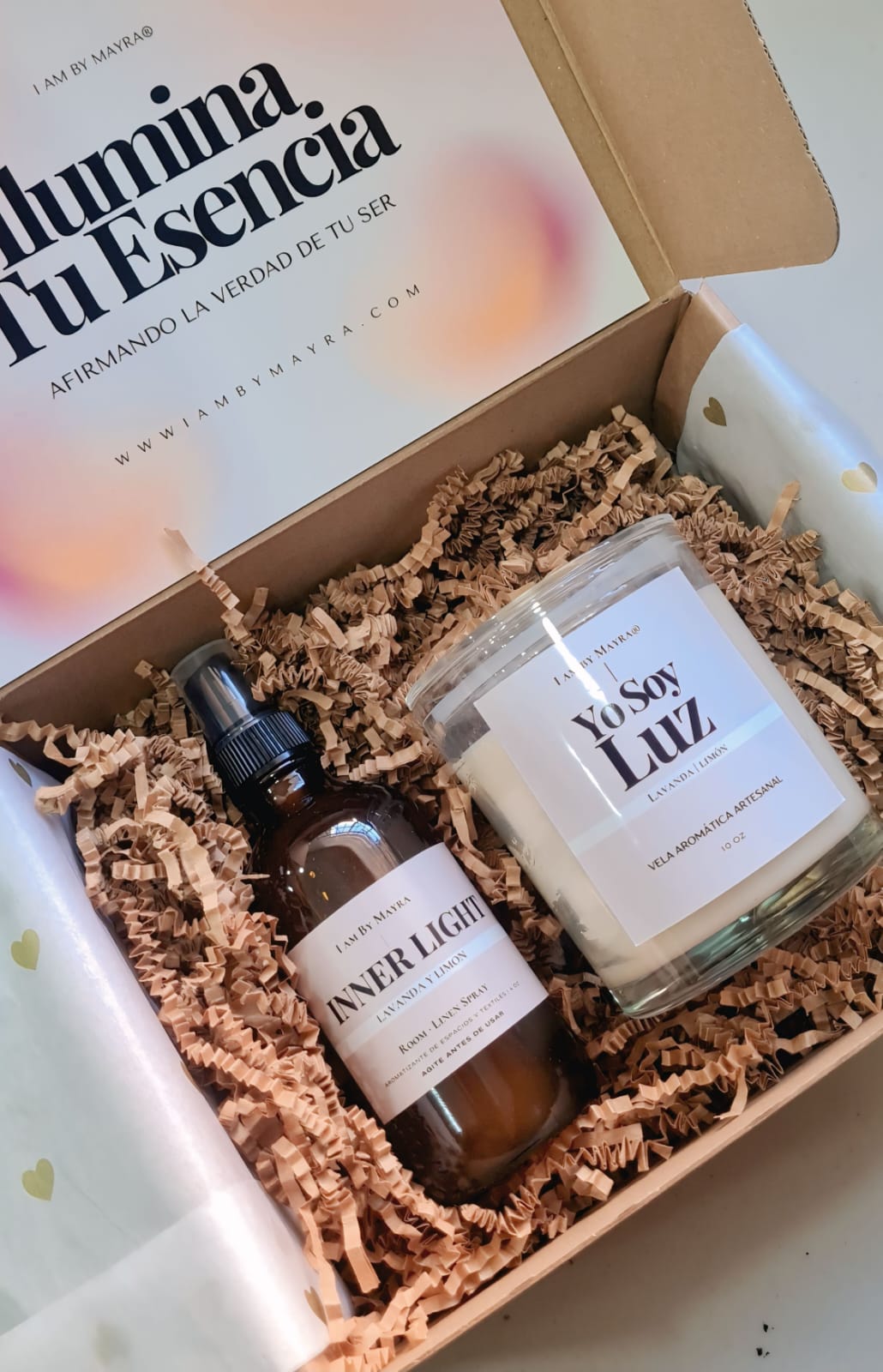 ✨ KIT PRESENCIA YO SOY (Vela 10 oz + Room Spray 4 oz)