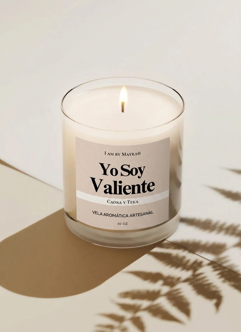 Vela Yo Soy Valiente | Edición Madre, Yo soy